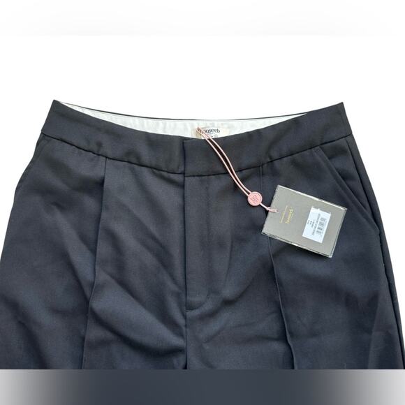 NWT House of CB Alivia black loose fit eide leg trousers size large - Picture 2 of 8
